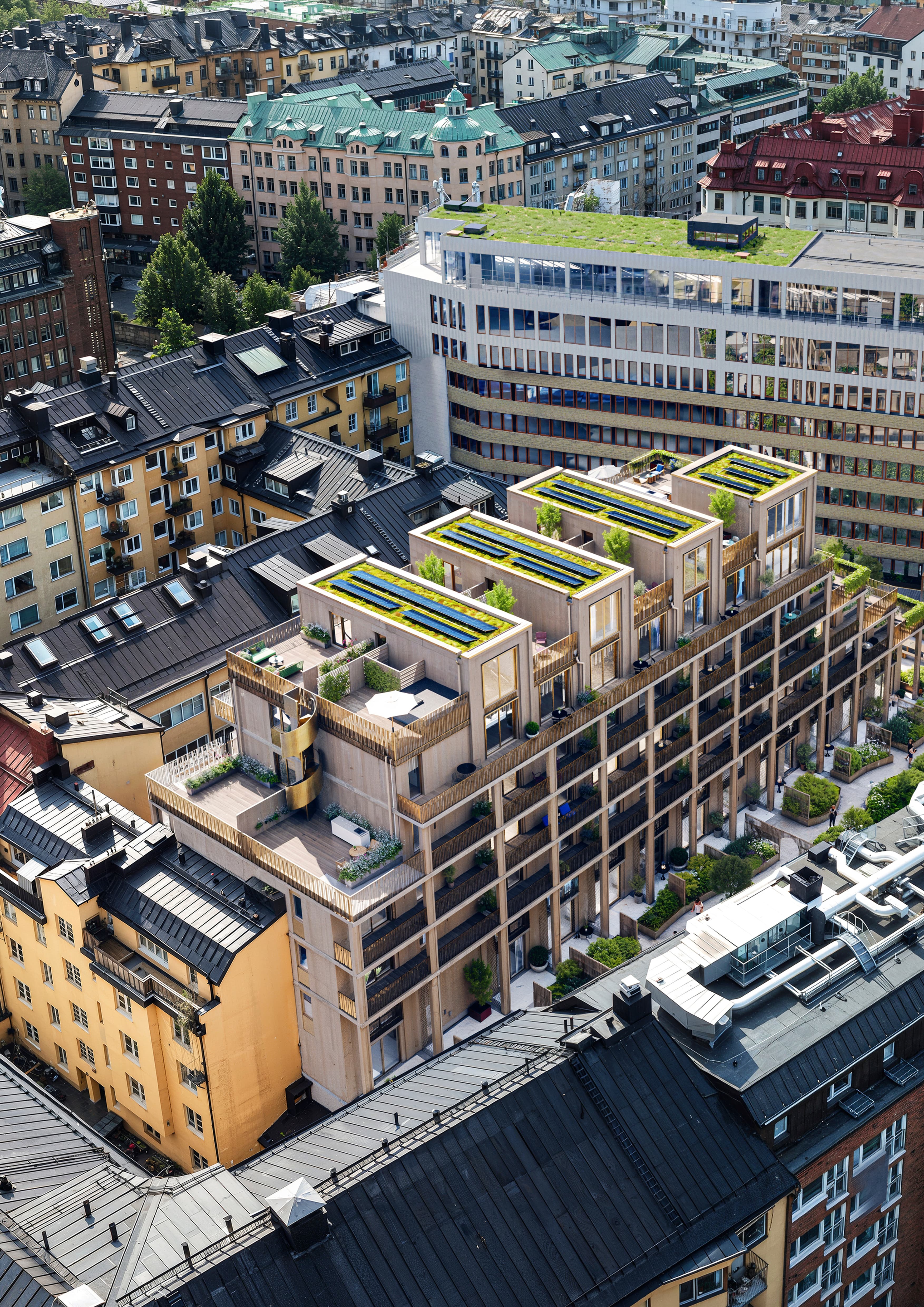 Visionsbild över Gårdslunden